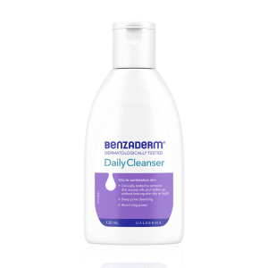 Benzaderm Daily Cleanser 120ml